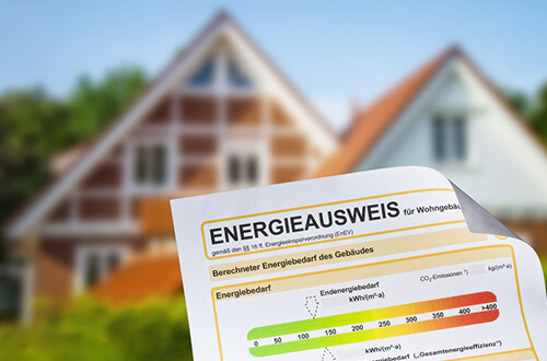 Enegrieverbrauch Vorschriften für Neubauten